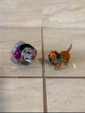 Vintage 90’s All Dogs Go To Heaven Figurines